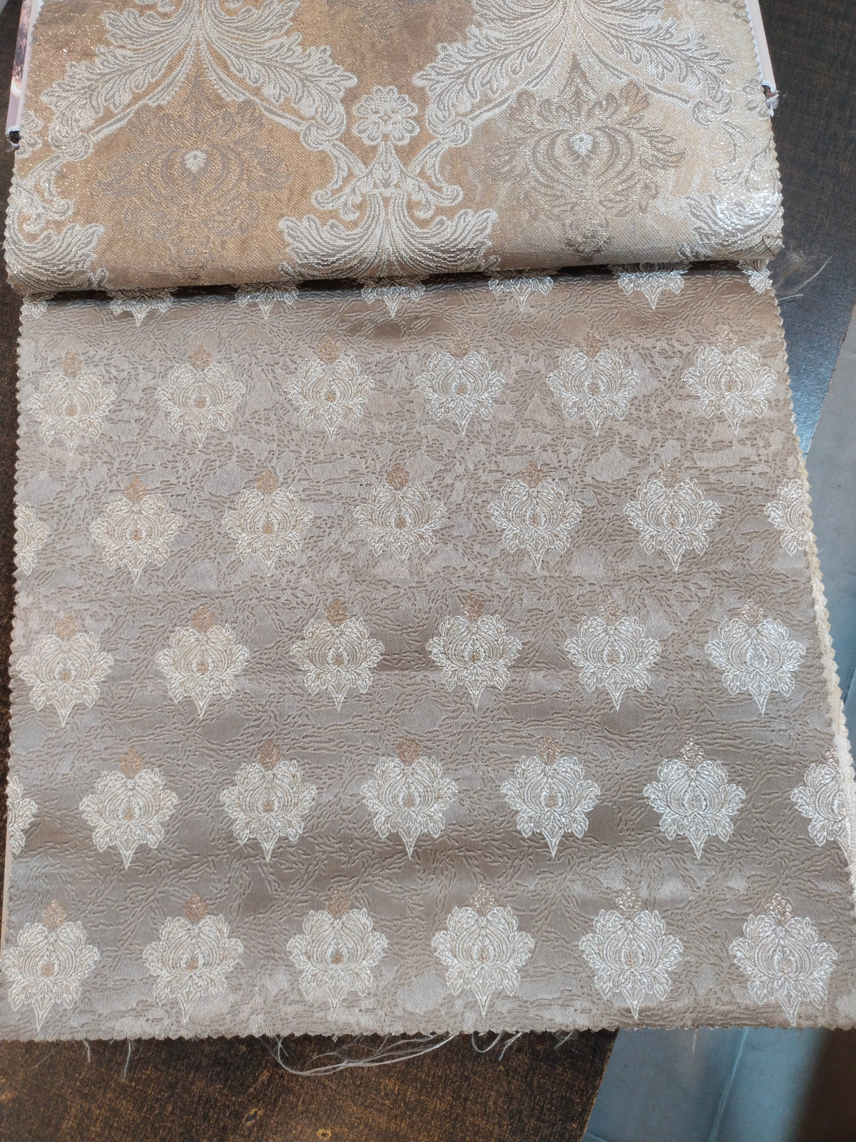 Luxury Embossed Fabric for Curtains, Bedsheets, and Sofas