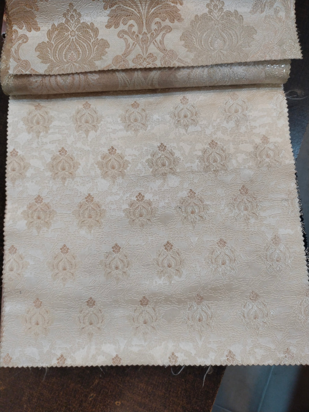 Luxury Embossed Fabric for Curtains, Bedsheets, and Sofas