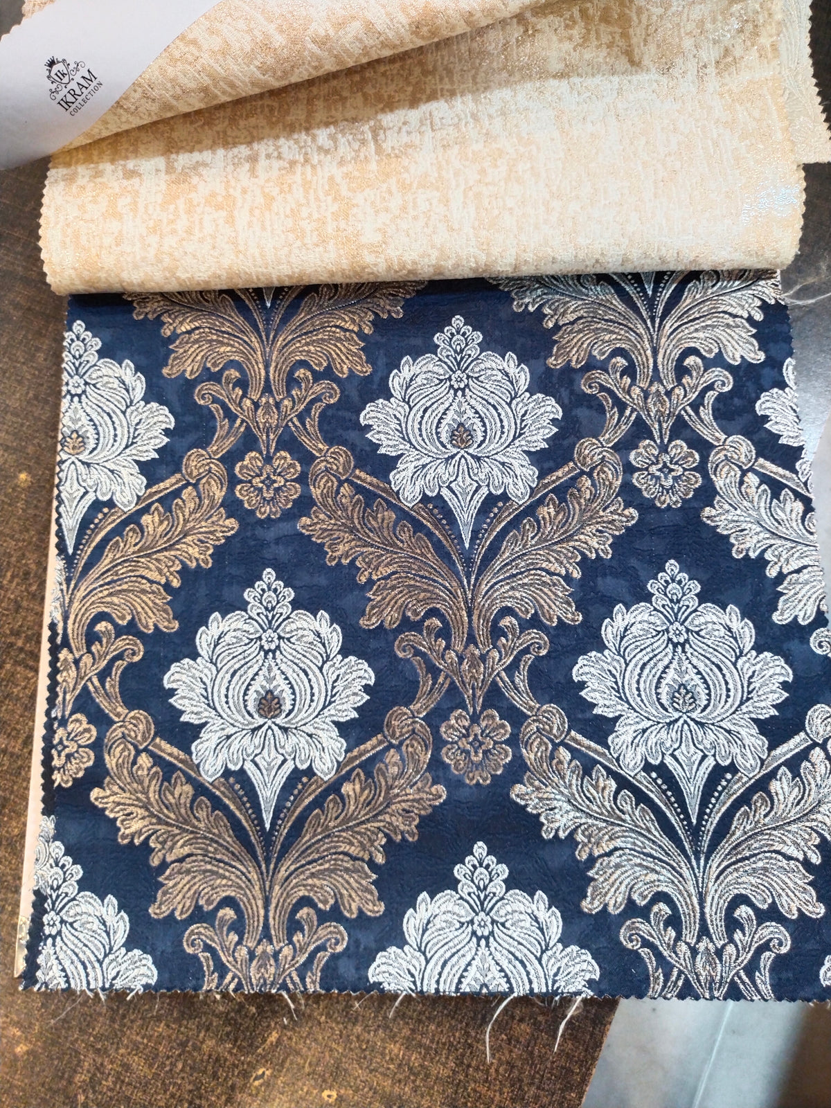 Luxury Embossed Fabric for Curtains, Bedsheets, and Sofas