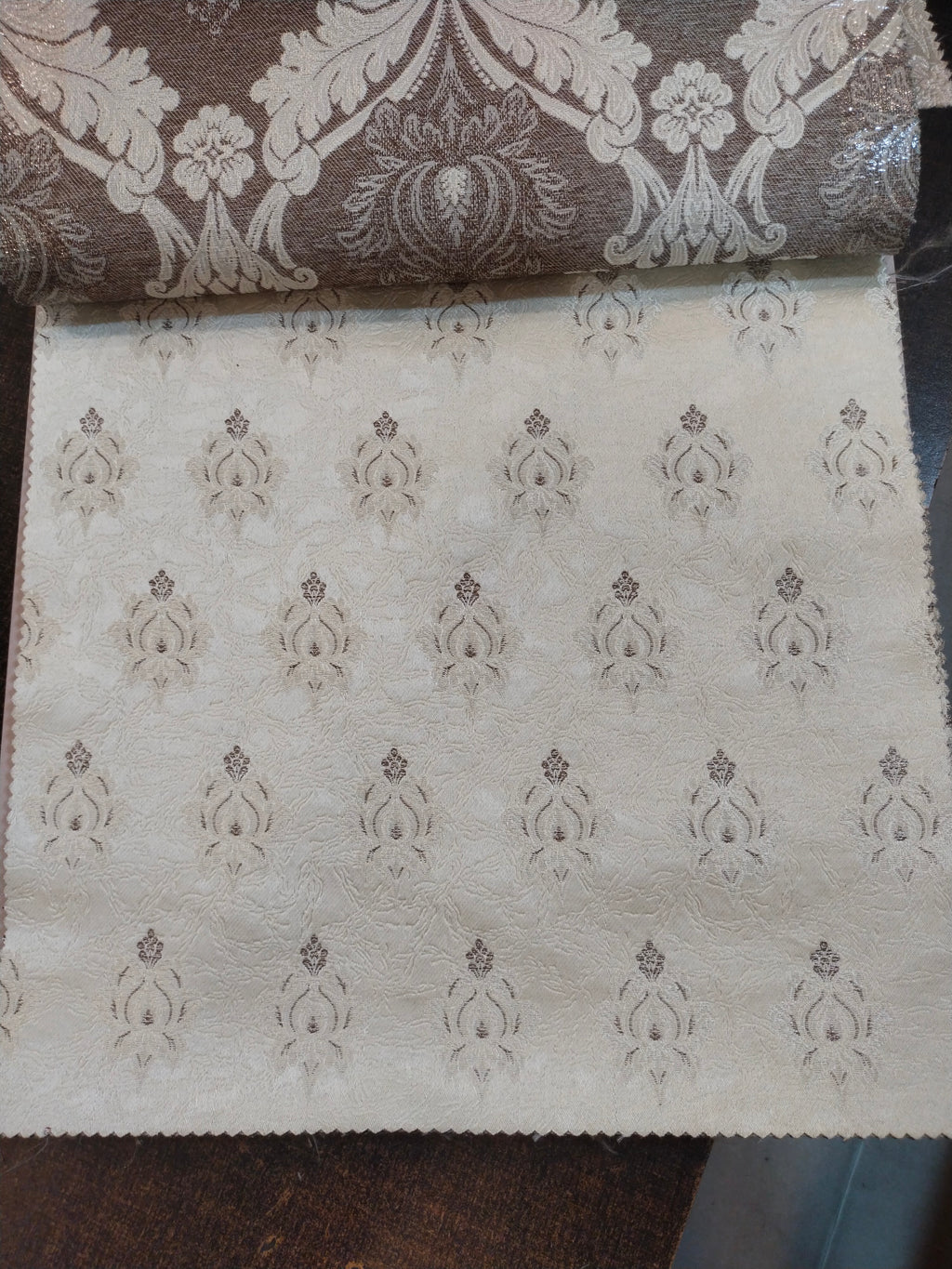 Luxury Embossed Fabric for Curtains, Bedsheets, and Sofas