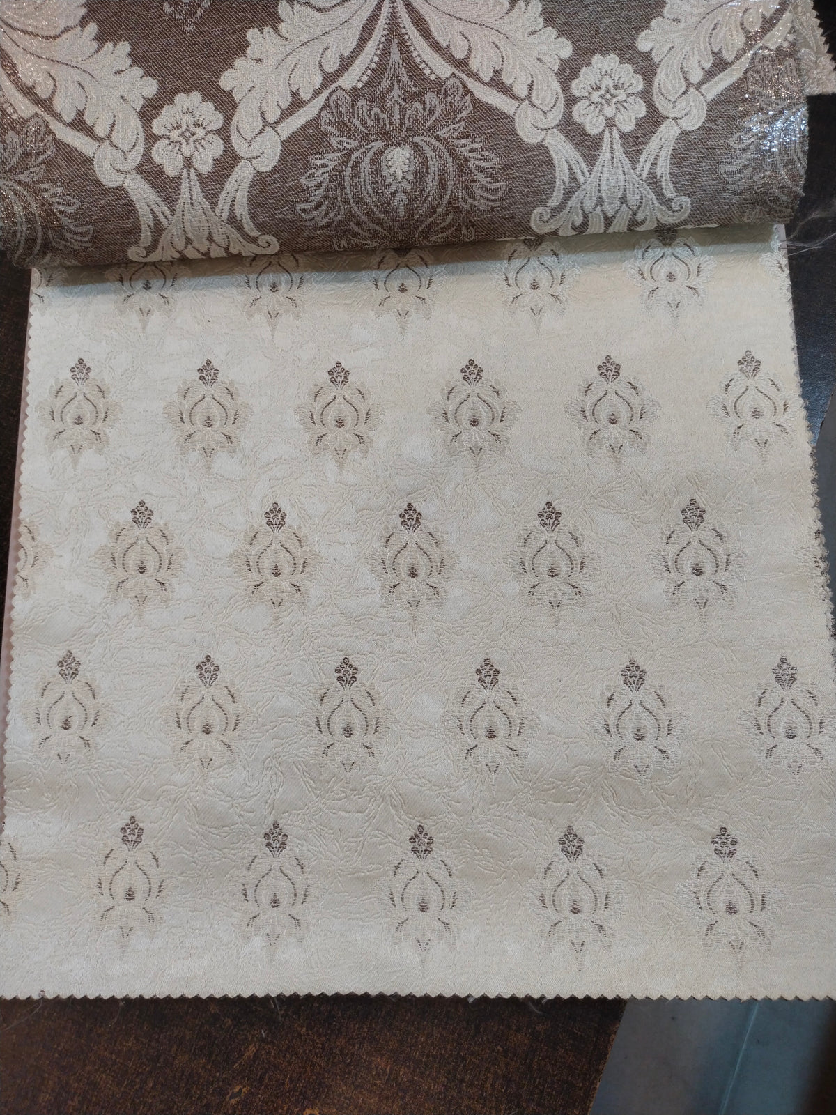 Luxury Embossed Fabric for Curtains, Bedsheets, and Sofas