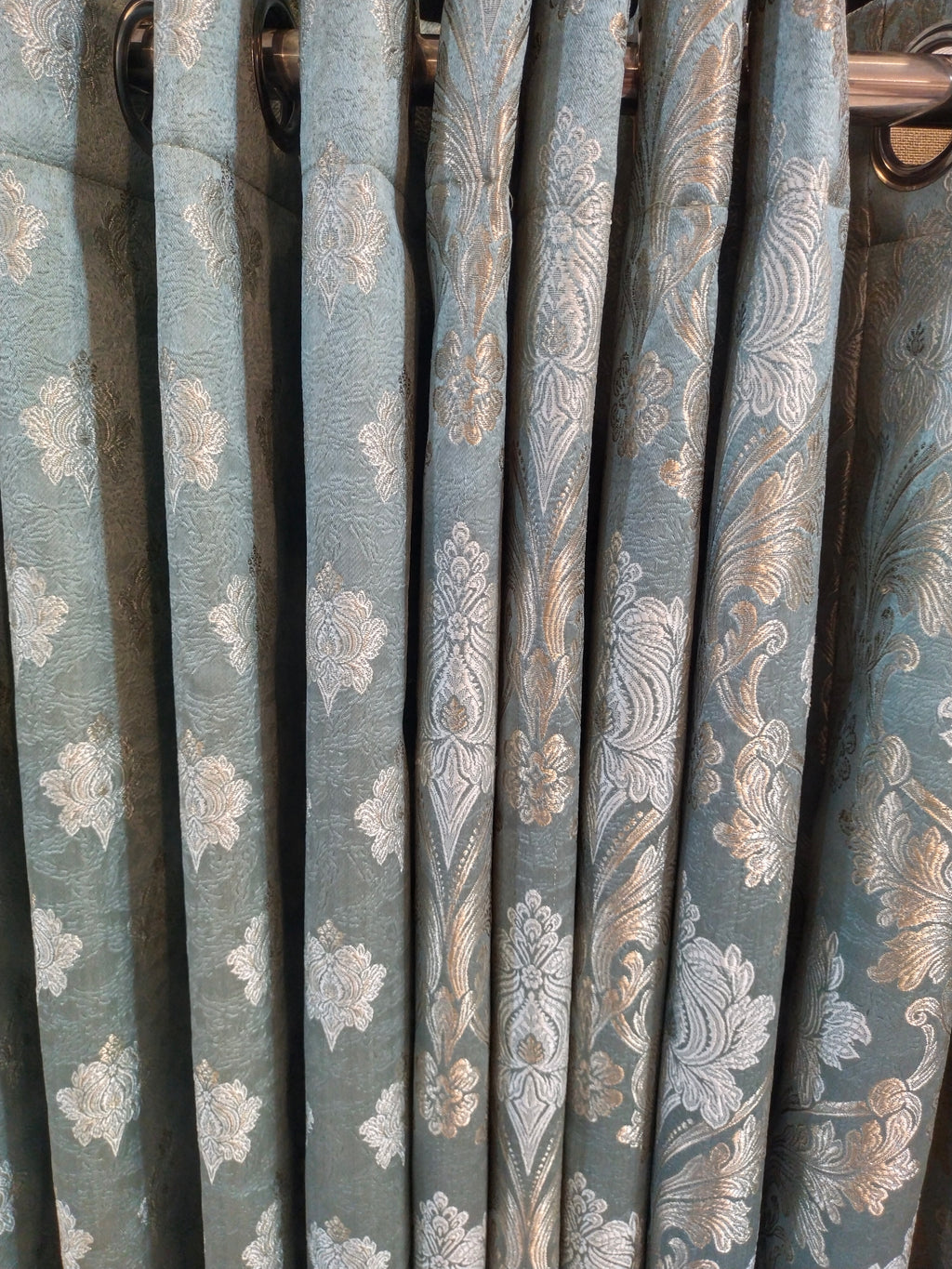 Luxury Embossed Fabric for Curtains, Bedsheets, and Sofas