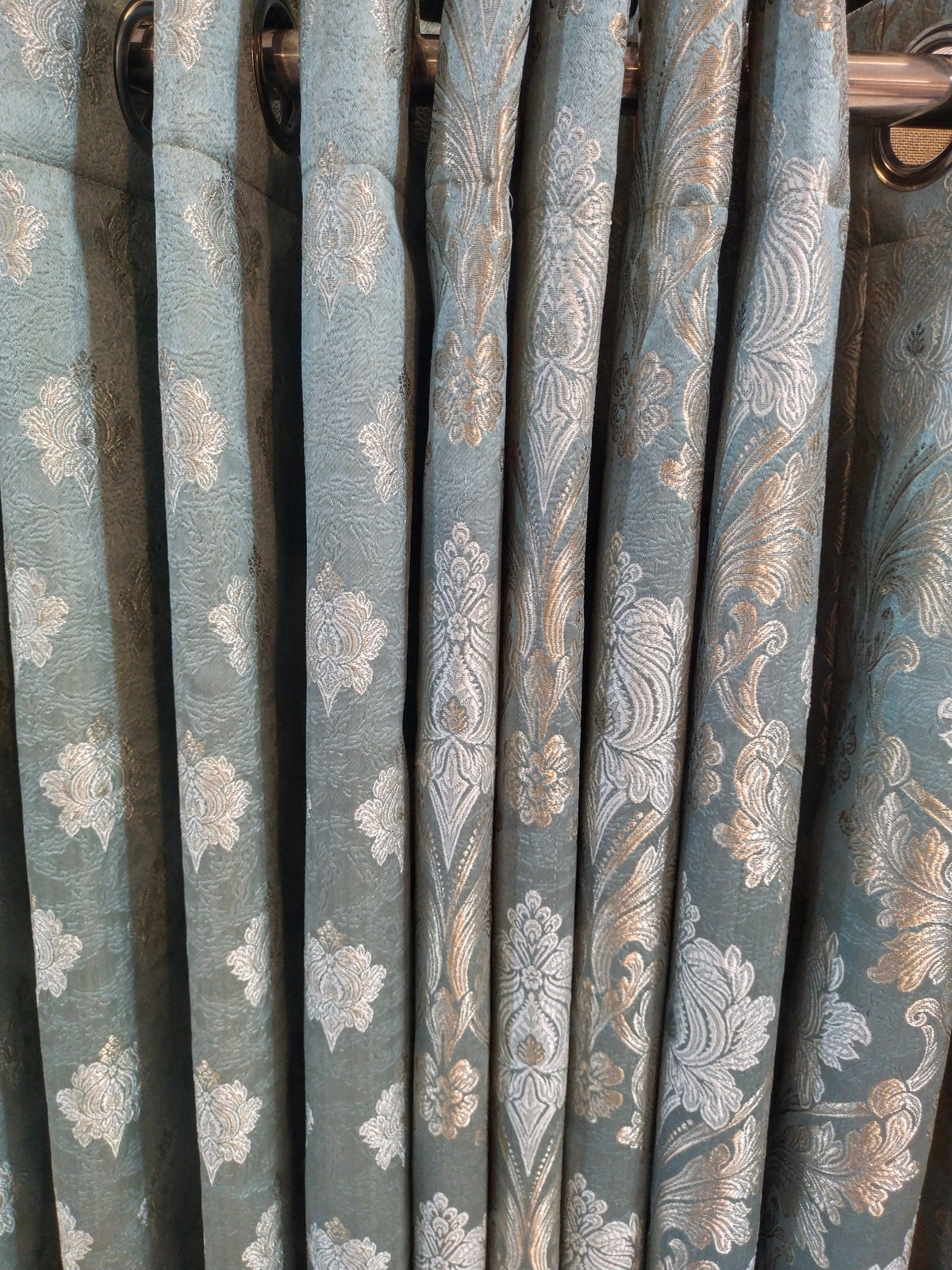 Luxury Embossed Fabric for Curtains, Bedsheets, and Sofas