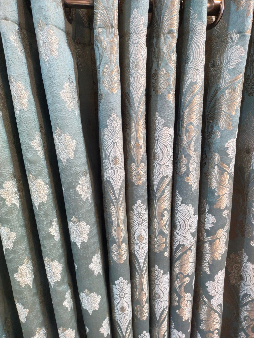 Luxury Embossed Fabric for Curtains, Bedsheets, and Sofas