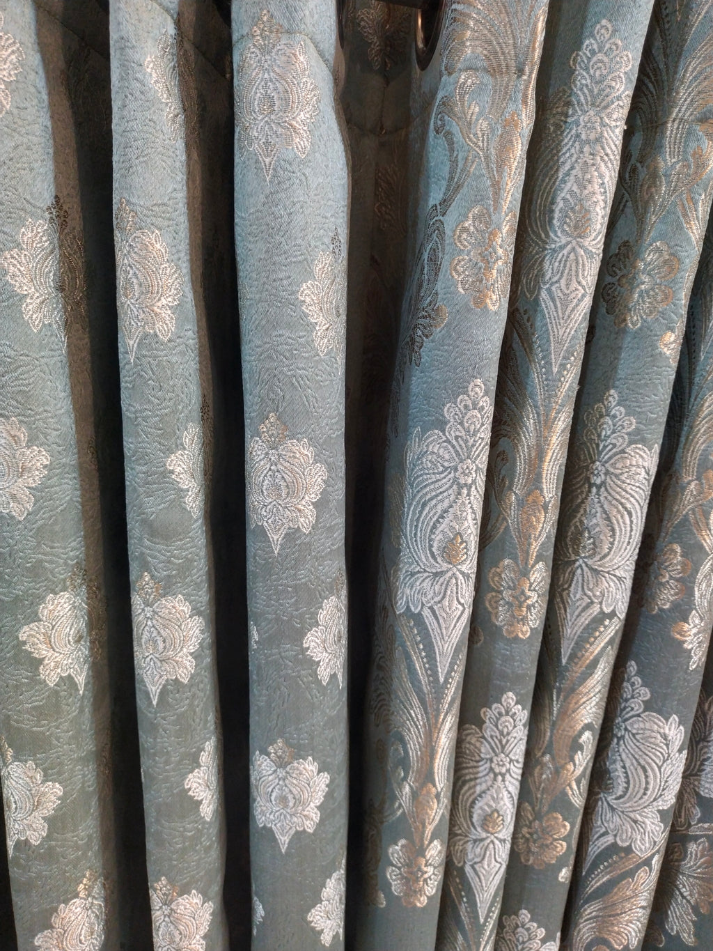 Luxury Embossed Fabric for Curtains, Bedsheets, and Sofas