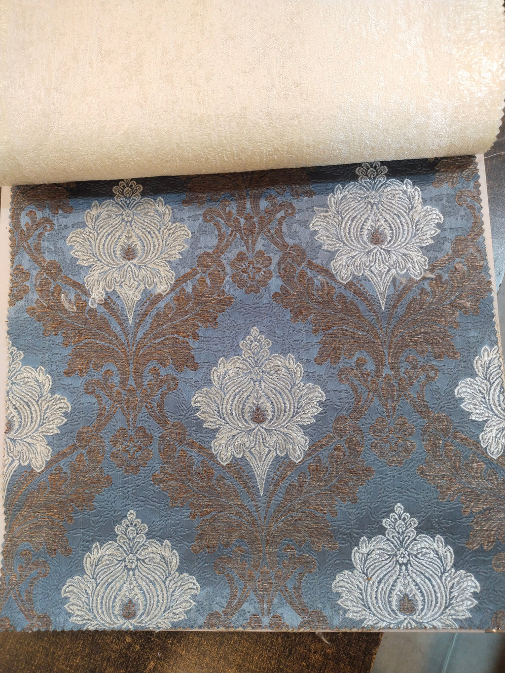 Luxury Embossed Fabric for Curtains, Bedsheets, and Sofas