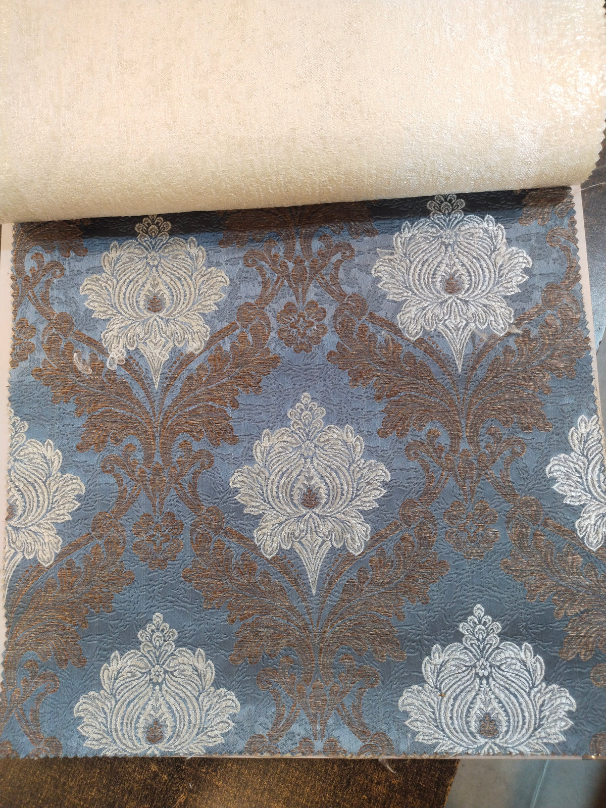 Luxury Embossed Fabric for Curtains, Bedsheets, and Sofas