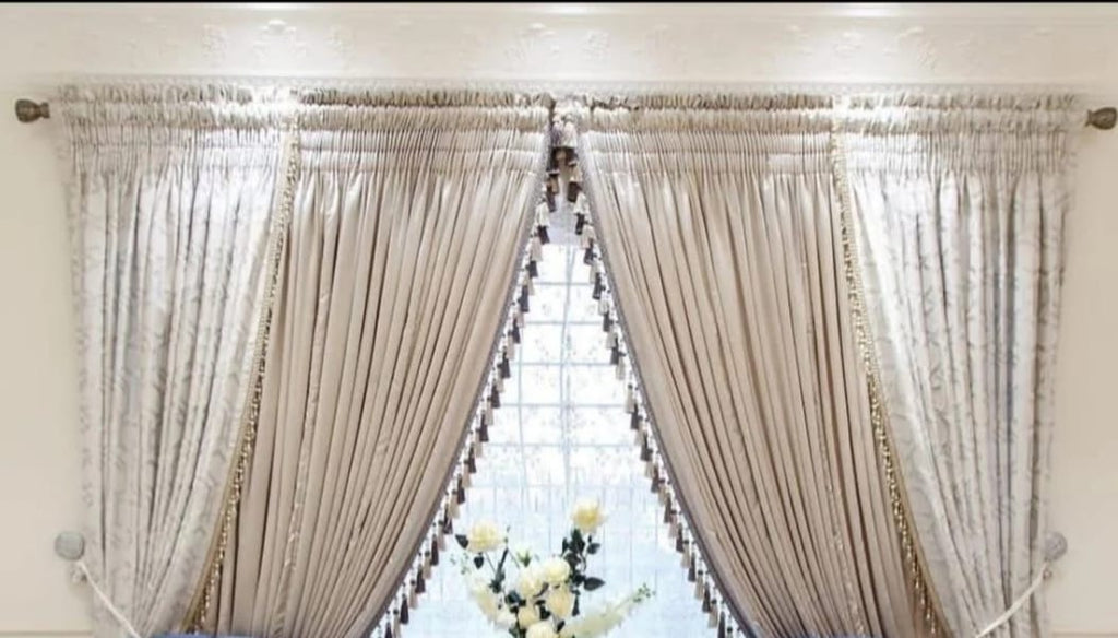 Light Coulor Velvet Curtains